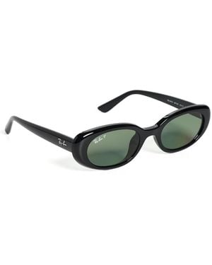 Ray-Ban Oval Sunglasses - Black