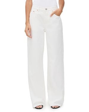 Parker Low Rise Baggy Jeans - White