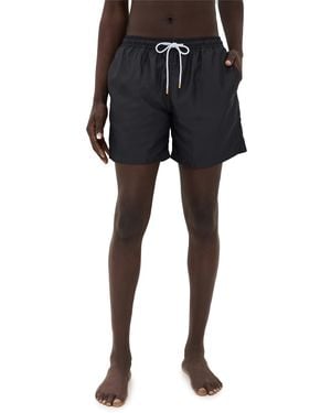 Ancora The Deco Basic Swim Trunks 5.5 - Black