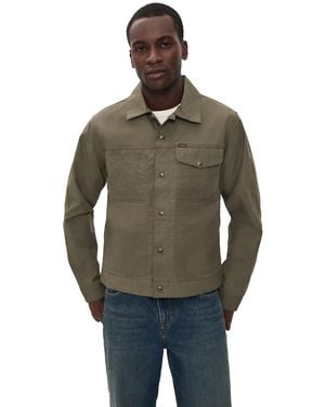 Filson Dry Wax Short Cruiser Jacket - Green
