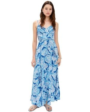 Poupette Cara Long Dress - Blue