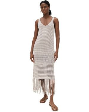 Splendid Kellan Sweater Dress - White