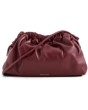Mansur Gavriel Mini Cloud Clutch - Red