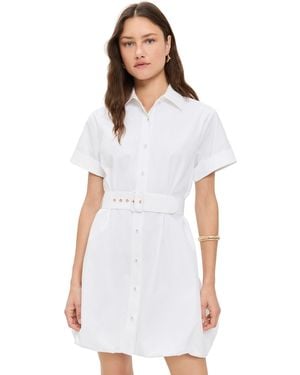Hevron Harlow Dress - White