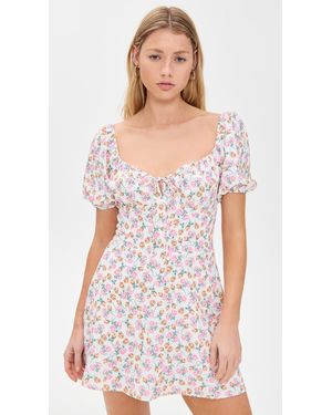 knee length dresses for ladies Mia Mini Dress in Tide – RESA main image 0