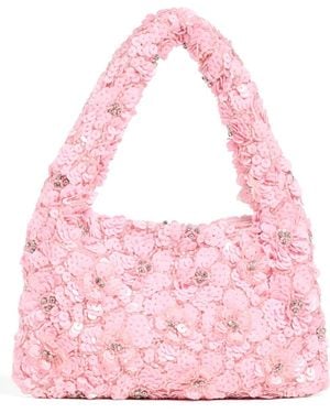 LoveShackFancy Serina Purse - Pink