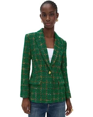 L'Agence Gweny Relaxed Blazer - Green