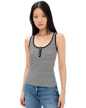 Anine Bing Alessia Tank - Black