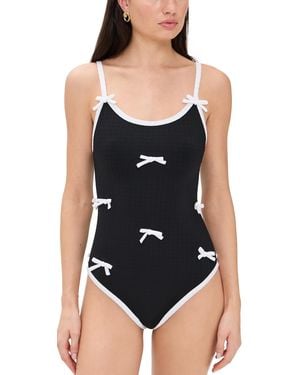 Sea Briella Bow One Piece - Black