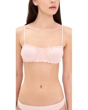 Only Hearts Joey Cotton Bralette - Natural