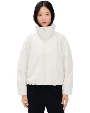 Beyond Yoga Warm Up Puffer Jacket - White