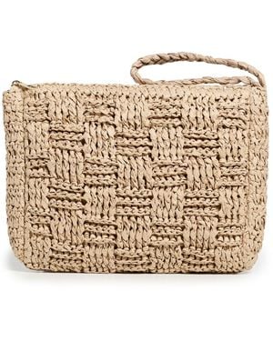 Faherty Woven Wristlet - Natural