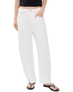 PARKE Horseshoe Jeans - White