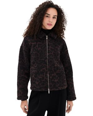 Sweaty Betty Plush Collared Fleece - Black