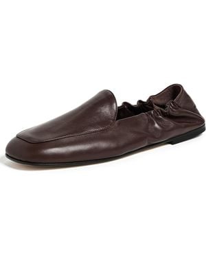 Jenni Kayne Vale Leather Loafers - Black