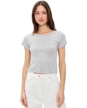 ÉTERNE Short Sleeve Baby Tee - White