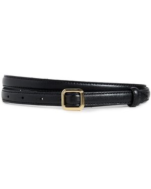 LIE STUDIO The Georgia Slim Belt - Black
