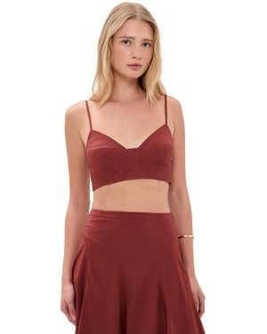 A.L.C. A. L.C. Joan Bra Top - Red