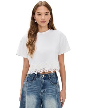 LoveShackFancy Karolin Tee - Blue