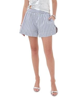 Rabanne Striped Shorts - Blue
