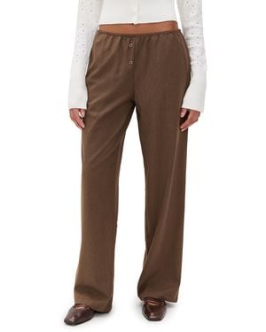 Lioness Bloom Pants - Brown
