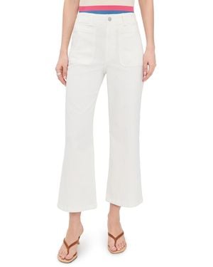 Pistola Zooey Patch Pocket Utility Pants - White