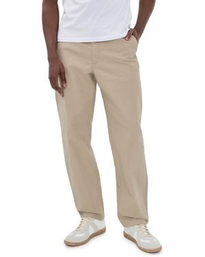 Reigning Champ Cotton Canvas Grounds Standard Pants - Natural