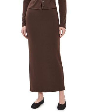 Le Bos Eloise Skirt - Brown