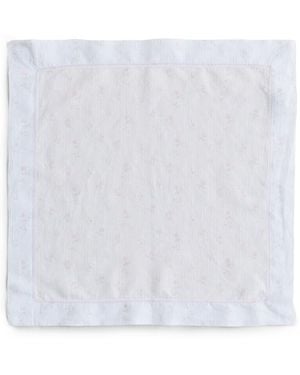 LoveShackFancy Yarn Dye Printed Napkin Set - White