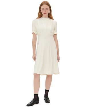 Jil Sander Floral Dress - Natural