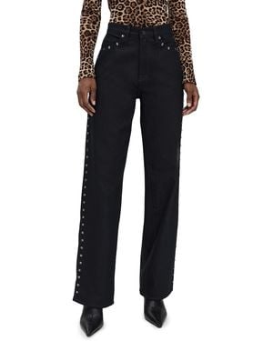 DL1961 Kaylen Soft Curve High Rise Jeans - Black