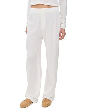 ÉTERNE Lounge Pants - White