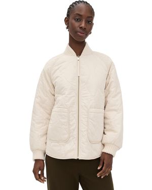 Varley Serina Reversible Quilt Jacket - Natural