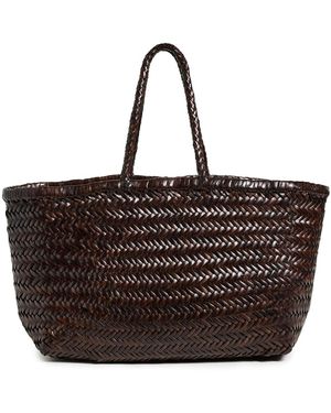 Dragon Diffusion Bamboo Triple Jump Tote - White