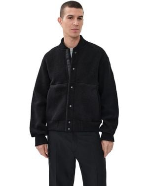 Canada Goose Hudson Disc Fleece Bomber - Black