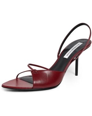 Victoria Beckham Naked Sandals 75Mm - Red