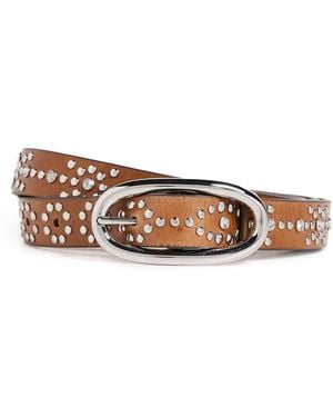 Tory Burch Pierced Studded Belt - Multicolour