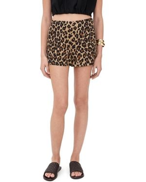 Simon Miller Mina Linen Shorts - Black