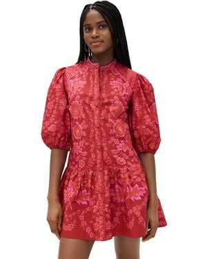 FARM Rio Mini Dress - Red