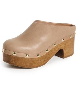 Free People Calli Clogs - Natural