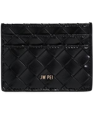 JW PEI Woven Texture Card Holder - Black