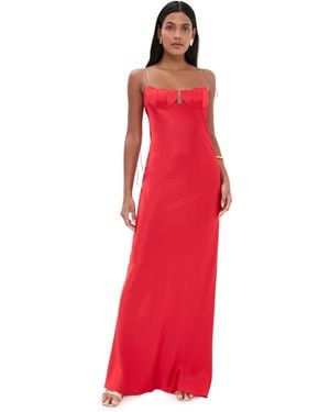 Anna October Tulip Maxi Dress - Red
