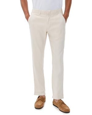 Marine Layer Saturday Hemp Chinos - White