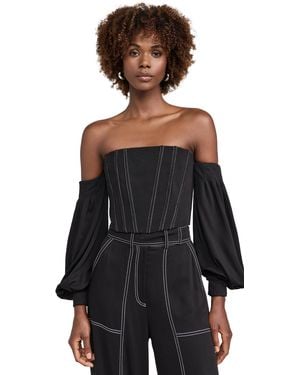 ANDRES OTALORA Nostalgias Top - Black