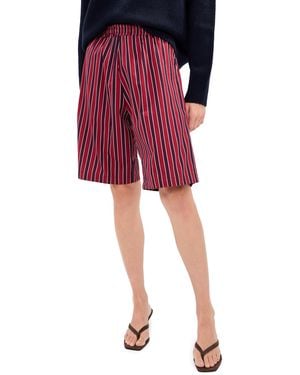 Le Bos Frances Bermuda Shorts - Red