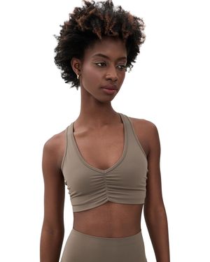 Splits59 Airweight Bra With Ruching - Black