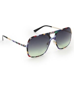 PUCCI Aviator Sunglasses - Blue