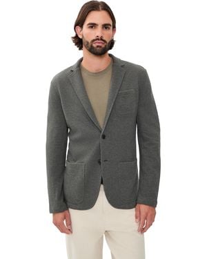 Faherty Inlet Knit Blazer - Black