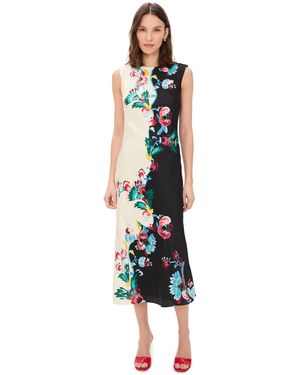 Saloni Olympia Dress - Multicolour