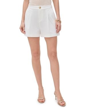 L'Agence Saige Safari Shorts - White